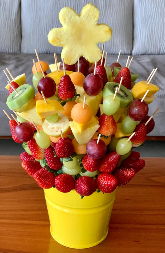 Sensación de brochetas